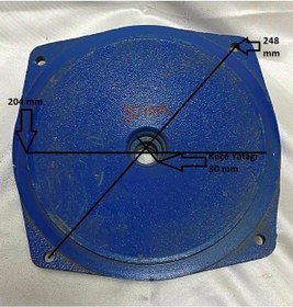 Resim Santrifüj Pompa Arka Gövde - Ara Parça - Salyangoz Tip - 2 Hp - Yedek 