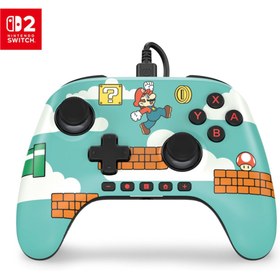 Resim Powera Nintendo Switch 2 Enhanced Wired Controller – Mario Time 