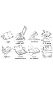 Resim Perimel Portabook Katlanıp Taşınabilir Laptop Tablet Standı 