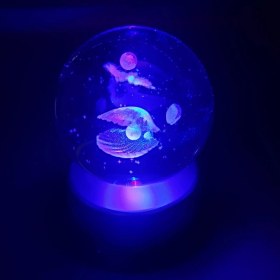 Resim Kristal Cam Küre Işıklı 
