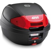 Resim Givi Givi 30 Lt E300n Kırmızı Motosiklet Arka Çanta Topcase 