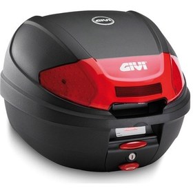 Resim Givi Givi 30 Lt E300n Kırmızı Motosiklet Arka Çanta Topcase 