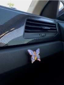 Resim Genel Markalar Kristal Kelebek Torpido Askılık Mor Oto Askılık 