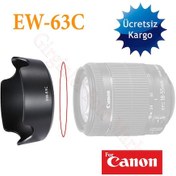 Resim Canon 18-55 MM Is Stm Lens için Ew-63C Parasoley 