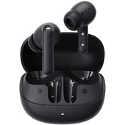 Resim Qcy Buds ANC HT15 45 dB ANC 6 Mikrofon ENC Çift Cihaz Desteği IPX4 Gürültü Engelleme Bluetooth Kulaklık Siyah 