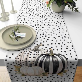 Resim Evmila Sonbahar Desenli Runner Modeli - 40x140 cm 