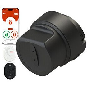 Resim Desi Utopic RXe Yapay Zeka Destekli Akıllı Kilit iOS/Android Uyumlu - WiFi Akıllı Köprü&Parmak İzi ve Tuş Takımı 