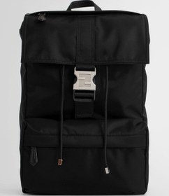 Resim Fendi Logo-buckle Detail Backpack 