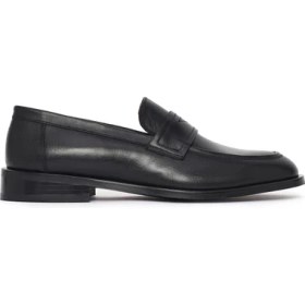 Resim Derimod Erkek Siyah Deri Klasik Loafer 26SFD622418 