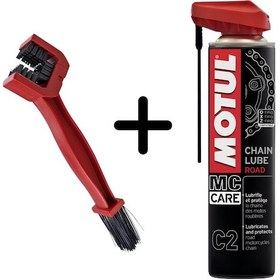 Resim Motul C2 400 ML + Zincir Temizleme Fırçası 