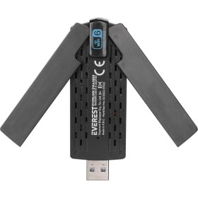 Resim Marmara Qumasch Everest EWA1800, 1800MBP, 2.4ghz ve 5ghz Dual Band, Wıfı 6, 2x3.5dbi Anten, Usb3.0, Wıreless Ethernet 