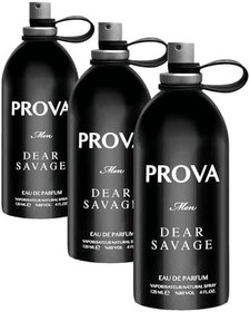 Resim Prova Dear Savage EDP Erkek Parfüm 120ml (3 paketi) 