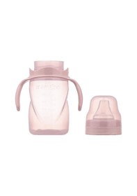 Resim Mamajoo Kulplu Akıtmaz Eğitici Bardak Powder Pınk 270 ML & Anti- Pudra 