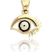 Resim Lilarote Mineli Nazar Gözü Kolye Ucu 