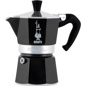 Resim AyrStore - Moka Express Siyah: 3 Cups Ocak Üstü Espresso Pişirici - 130ML - Alüminyum Gövde - 