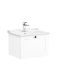 Resim VitrA Root Classic 60 Cm Beyaz Çekmeceli Banyo Dolabı Alt Modül Lavabo Çok Renkli 