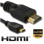 Resim Micro Hdmi Kablo V1.4 - 3D 1.5Mt Altın Uçlu 