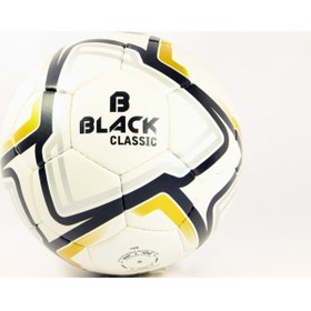Resim BLACK Classic El Dikişli Futbol Topu 4 Numara 
