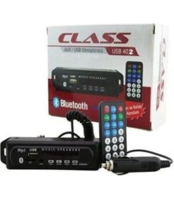 Resim USB-402 Oto Teyp Çevirici, Bluetooth, Usb, Tf, Fm, Aux, Mikrofonlu 