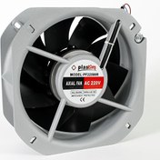 Resim Plastim 220V AC – 225x225x80 MM Rulmanlı Aksiyel Fan 