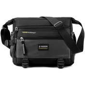 Resim Jeemson Güçlü Nilon Kumaş - Bölmeli Organize Tasarım, İpad Sığdırır, İş Ve Boş Zaman İçin Çok Fonksiyonlu Gri Çanta 