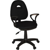 Resim Türksit Kozmo Yönetici Koltuğu Plastik Ayak Siyah 