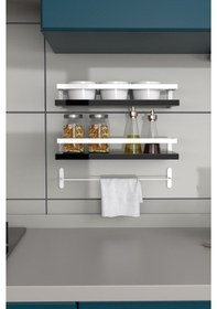 Resim Olea Dekoratif Duvar Rafı Banyo Mutfak Kaktüs Sukulent Rafı BS 