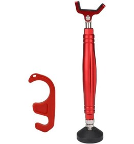 Resim Hightower Ktm Yamaha Kawasaki Suzuki Motokros İçin Kırmızı Motorcycle Stand Wheel Zincir Temizleme Lift 