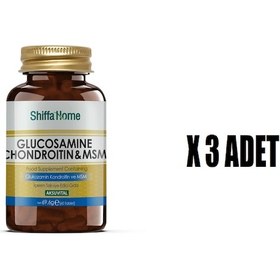 Resim Aksuvital Shiffa Home Glucosamine Chondroitine Msm 3 x 60 Tablet 