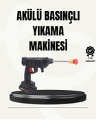 Resim Skygo 48V Şarjlı Basınçlı Yıkama Makinesi Kablosuz Su Tabancası 