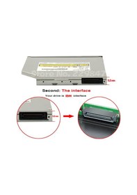 Resim Usb Sata Harici Dvd Rw Kutu External 9.5Mm Slim Ön Kapak Dahil 551664241 