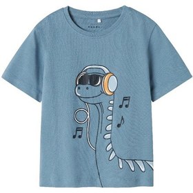 Resim Name It Nmmvilasse Ss Nreg Top Erkek Çocuk T-shirt 13241571 Mavi 