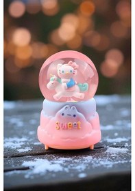 Resim Hello Kitty Işıklı Müzikli Kar Küresi 