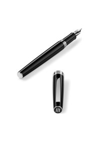 Resim Montegrappa Armonia Greatness Starts Small Siyah Dolma Kalem - F 