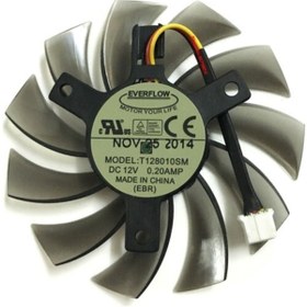 Resim Everflow 75mm 3 Pin Gıgabyte Ekran Kartı Fanı 