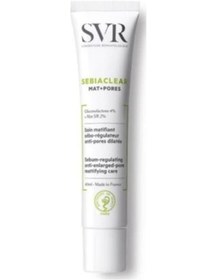 Resim SVR Sebiaclear Mat Pores Krem 40 ML 