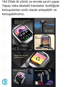 Resim Noriyen İki Yönlü Anında Sesli Çevirici AI Yapay Zeka Smart Çevirmen Translator & Kulaklık 