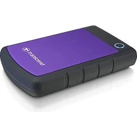 Resim Transcend Storejet 25H3 2 Tb Harici Sabit Sürücü - 2,5 Inç, USB 3.1 Gen 1, Askeri Sınıf Darbeye Dayanıklı, Anti-Şok, Mor - TS2TSJ25H3P 
