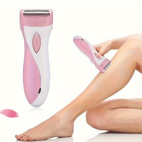 Resim Kadınlar için Elektrikli Tıraş Makinesi - USB'li Elektrikli Bayan Tıraş Makinesi, Bayanlar için Epilatör Tıraş Makinesi, Çok Amaçlı Folyo Tıraş Makinesi Paslanmaz Çelik Bıçaklı, USB Şarj, Şarj Edilebilir Lityum Pil, Yüz, Koltuk Altı, Kollar, Bikini Hattı, Bacaklar, Tüm Vücut Tüylerini Alma İçin Uygun 