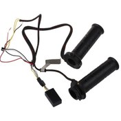 Resim Synodicmonth 7/8 Motosiklet Isıtmalı Gidon Elektrikli Sıcak Tutacaklar 12v Gidon Isıtıcı 22mm Ayarlanabilir Sıcaklık Motosiklet Aksesuarları 