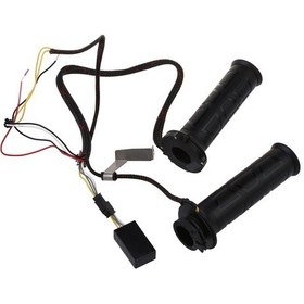 Resim Synodicmonth 7/8 Motosiklet Isıtmalı Gidon Elektrikli Sıcak Tutacaklar 12v Gidon Isıtıcı 22mm Ayarlanabilir Sıcaklık Motosiklet Aksesuarları 