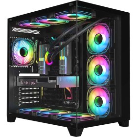 Resim Xaser Sword X52 Ryzen 7 5700X 32GB Ram 1tb M.2 Nvme SSD 8gb RTX5060 Sıvı Soğutmalı 27" 300Hz Oyuncu Bilgisayarı 