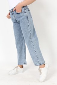 Resim Asortik Kids Çocuk Mom Jeans Kot Pantolon Yüksek Bel Geniş Kesim 