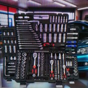 Resim Taşınabilir Araç Tamir Alet Seti, Arabalar, Bisikletler ve Motosikletler için Uygun, Kayar Çubuklu Çok Fonksiyonlu Anahtar Takımı, DIY Tutkunları ve Mekanikler için İdeal Seçim, GB46&216 