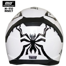 Resim Mts M-910 Full Face Kask Insect Renkli 