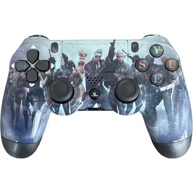 Resim Ps4 Uyumlu Dualshock 4 Kablosuz Joystick Oyun Kolu God Of War 