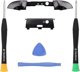 Resim IKPEK Xbox one Elite Kablosuz Kumanda Serisi 2 için Lb Rb Tampon Düğmesi Değiştirme, Omuz Tetikleme Düğmeleri Üst Orta Braket Yedek Parçaları Xbox One Elite 2 için 