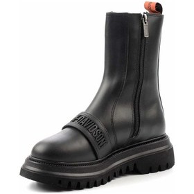 Resim Black Hakiki Deri Kadın Bot & Bootie Hd0777054903 Black 