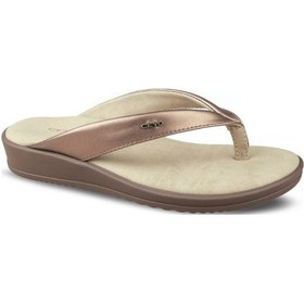 Resim Ceyo 9984-9 Kadın Parmak Arası Ortopedik Terlik Bakır 