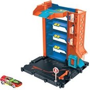 Resim Hot Wheels Şehir Hayatı Serisi Katlı Otopark Oyun Seti HDR28 